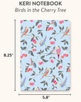 Birds in the Cherry Tree Keri Notebook