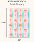 Beach Getaway Keri A5 Notebook