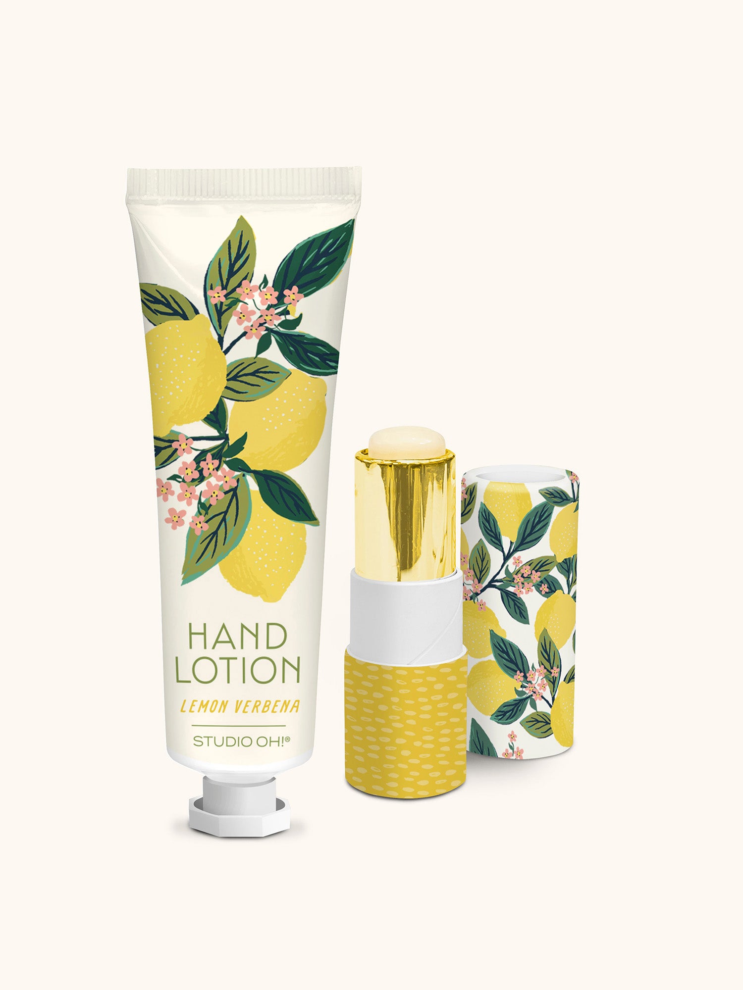Lemon Tree Lip Balm & Hand Lotion Set – Studio Oh!