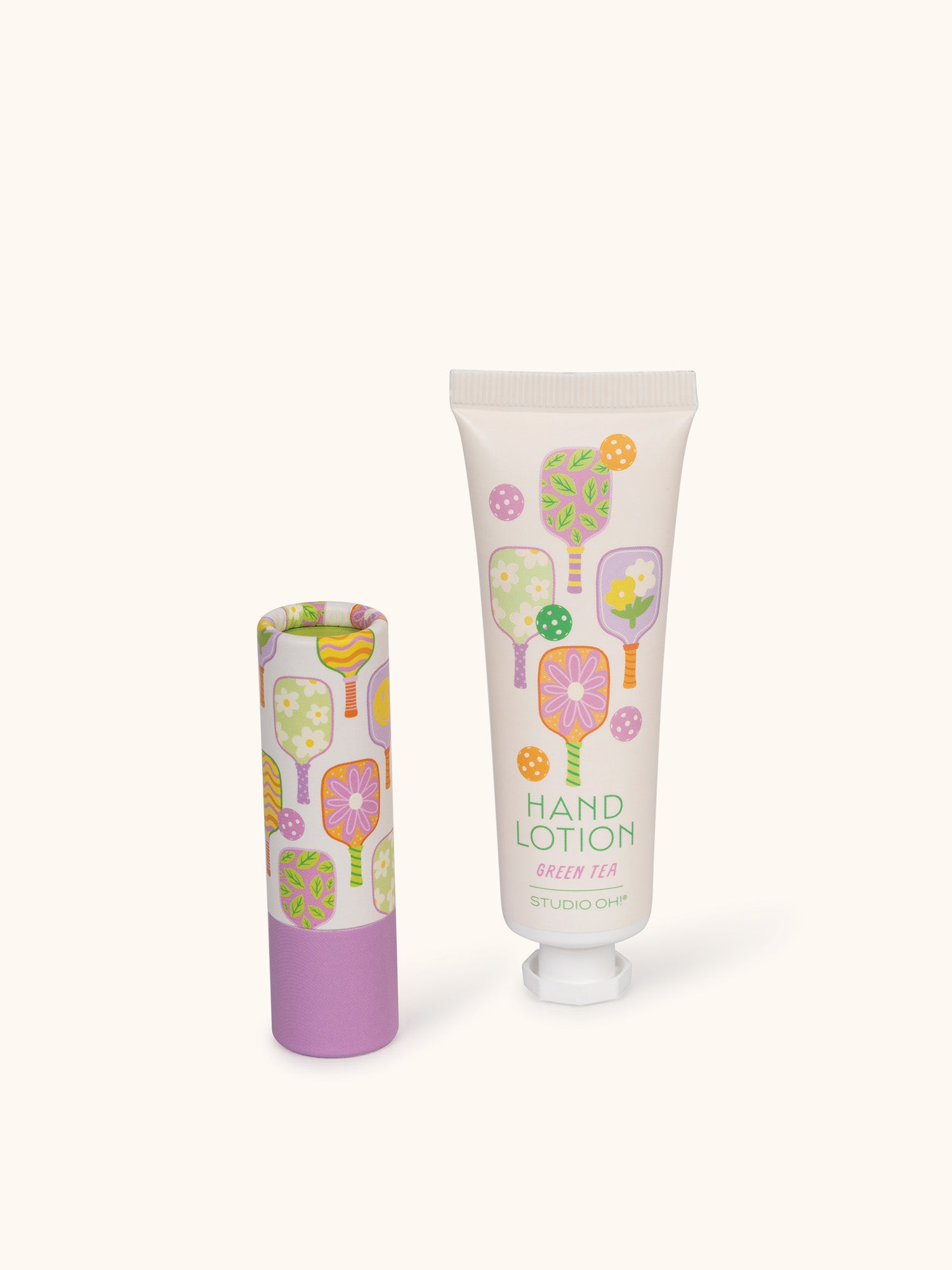 Pickleball Rally Lip Balm & Hand Lotion Set