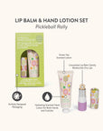 Pickleball Rally Lip Balm & Hand Lotion Set