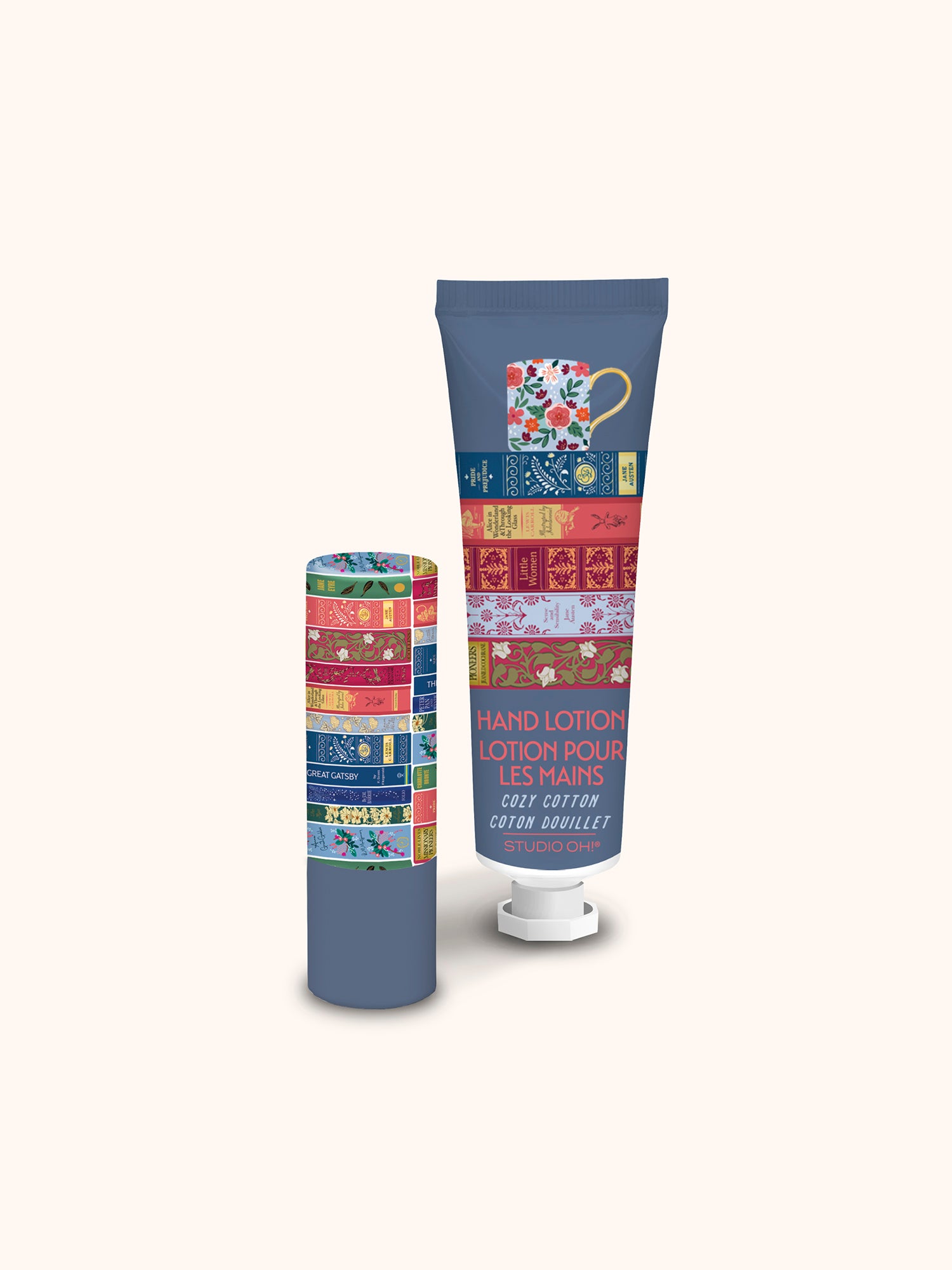 Fully Booked Lip Balm & Hand Lotion Set
