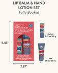 Fully Booked Lip Balm & Hand Lotion Set