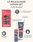 Fully Booked Lip Balm & Hand Lotion Set