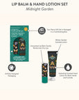 Midnight Garden Lip Balm & Hand Lotion Set