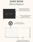 Ebony Elegance Guest Book