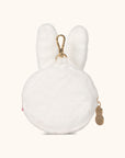 JuJuBe Miffy Flower Fields Plush Mini Pouch - White