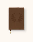 Warm Brown Oak Leaves Olivia Journal