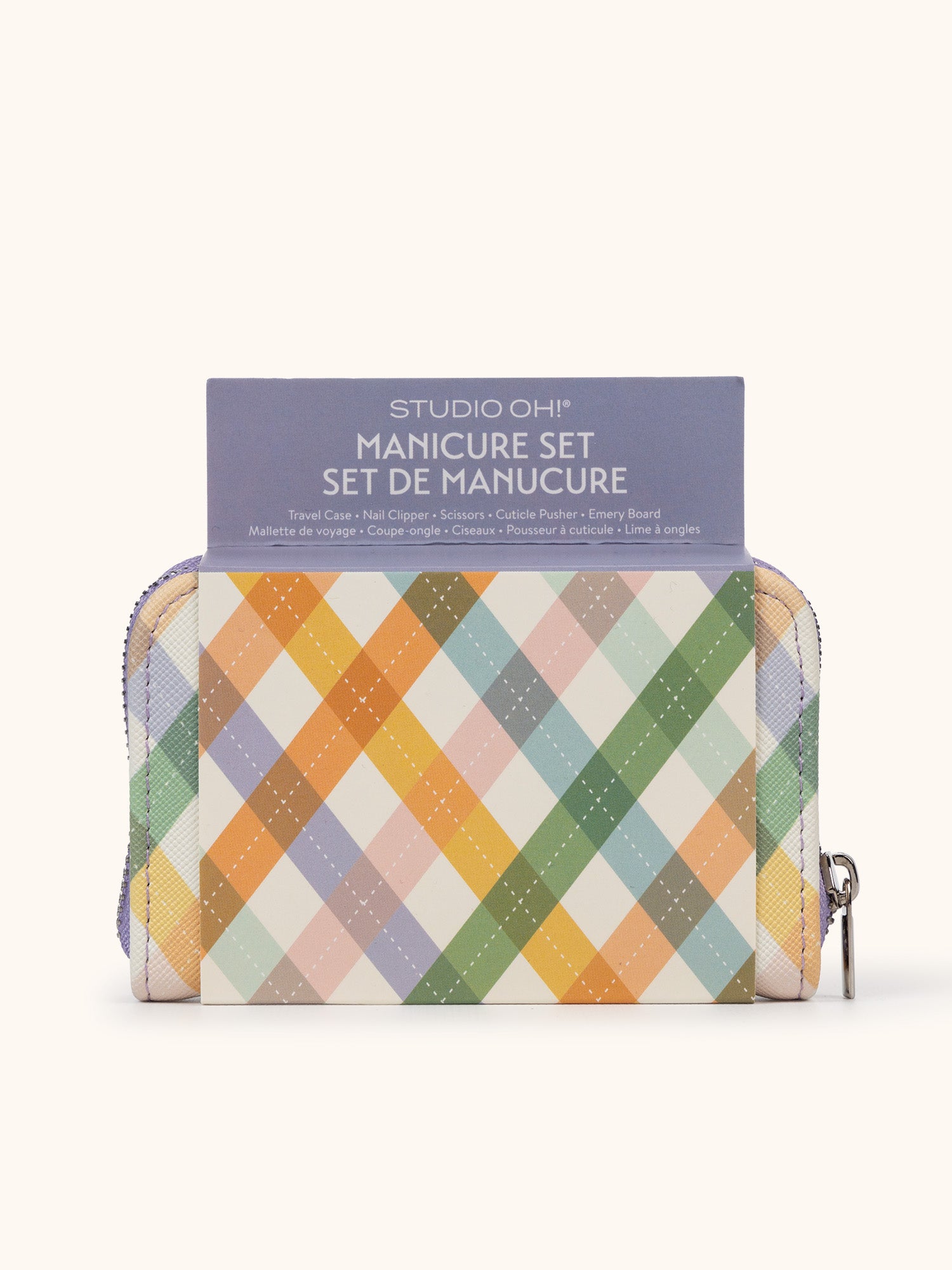 As If Argyle Manicure Set