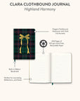 Highland Harmony Clara Clothbound Journal