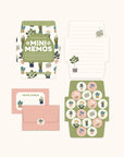 Plant Lover Mini Memo with Stickers