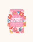 Plaid Blossoms Mini Memo with Stickers