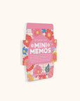 Plaid Blossoms Mini Memo with Stickers