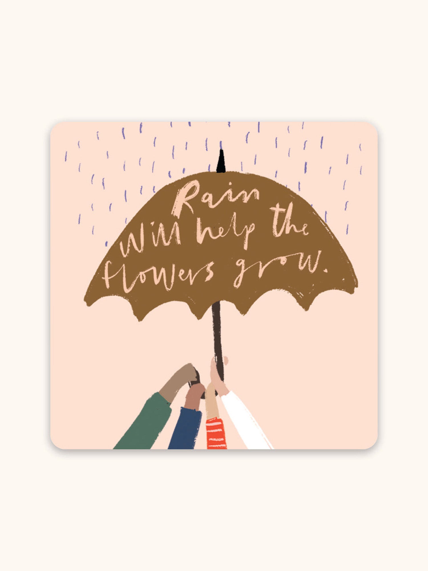 Be Kind Mini Note Card Set with Stickers