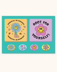 Be the Sunshine Mini Note Card Set with Stickers