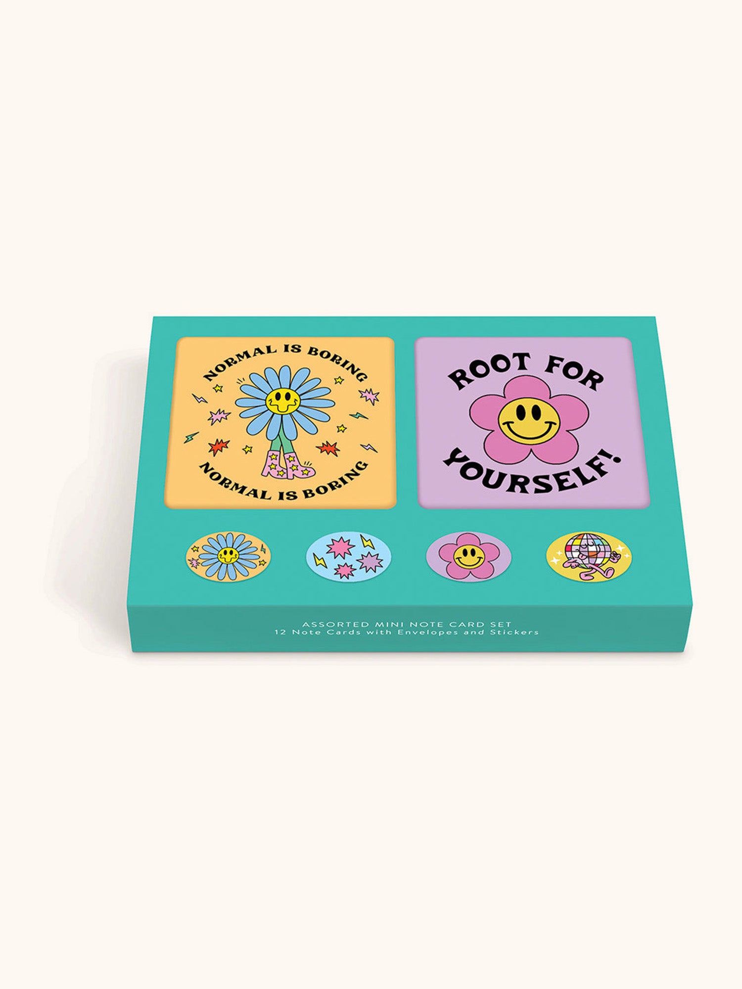 Be the Sunshine Mini Note Card Set with Stickers