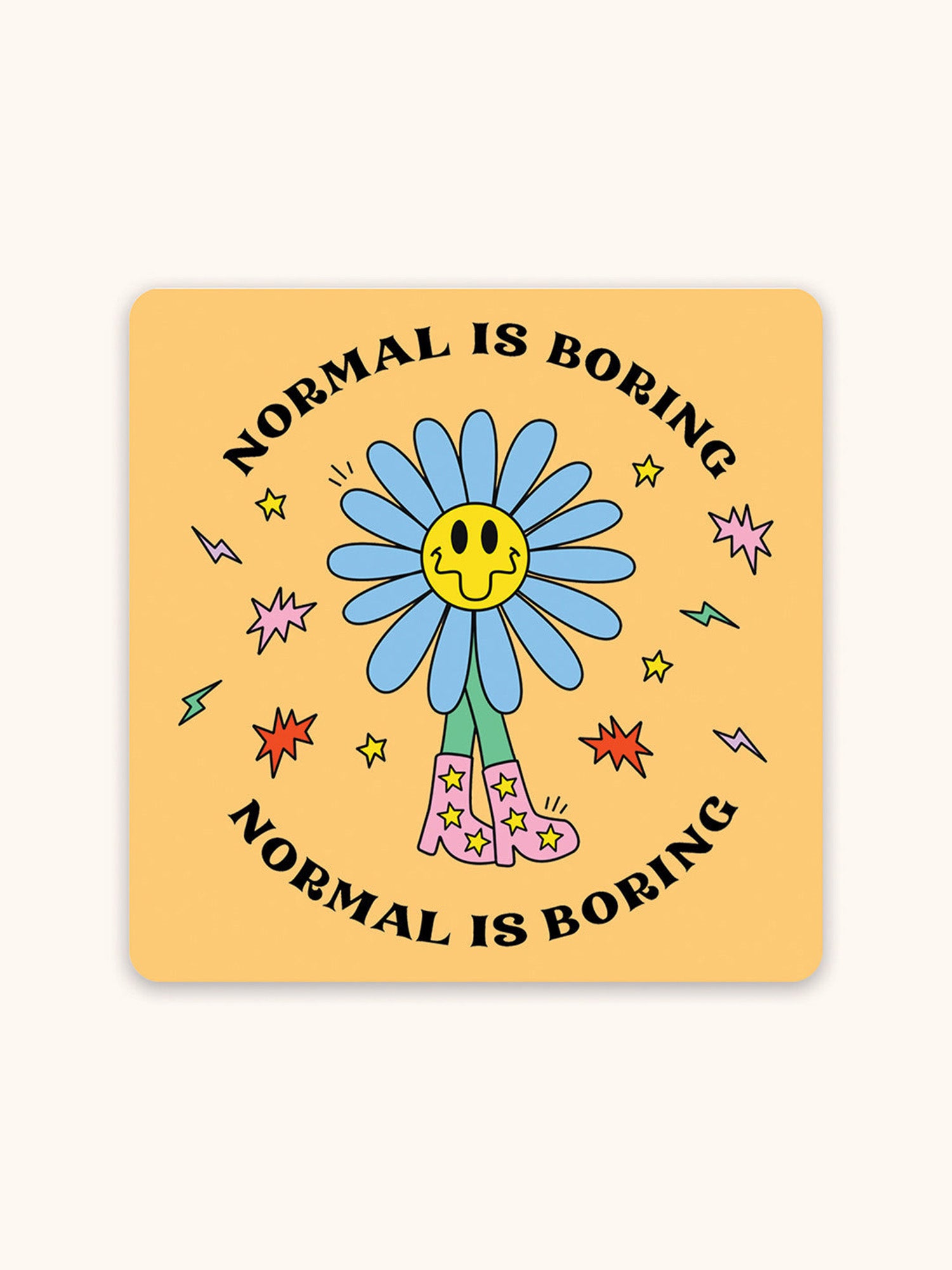 Be the Sunshine Mini Note Card Set with Stickers