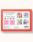 Botanical Bliss Mini Notecard Set with Stickers
