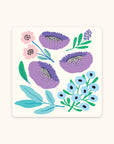 Botanical Bliss Mini Notecard Set with Stickers