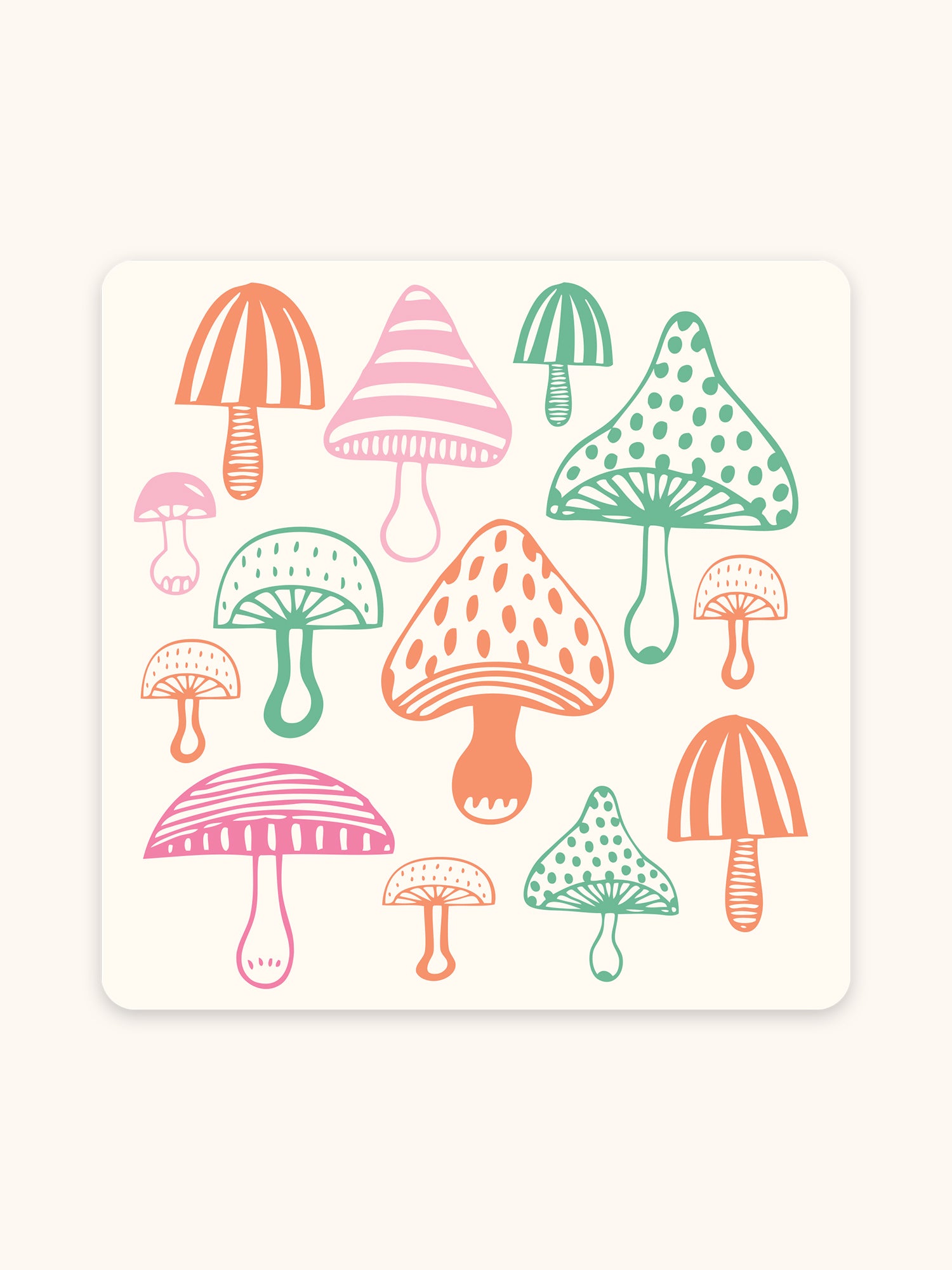 Wild Realm Mini Note card Set with Stickers