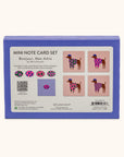 Bonjour, Mes Amis Mini Note Card Set with Stickers