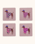 Bonjour, Mes Amis Mini Note Card Set with Stickers
