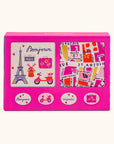 Rues de Paris Mini Note Card Set with Stickers
