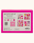 Rues de Paris Mini Note Card Set with Stickers