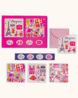 Rues de Paris Mini Note Card Set with Stickers