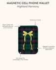 Highland Harmony Magnetic Cell Phone Wallet