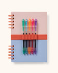 Coral & Salt Water Harper Split-Spiral Notebook & Pen Set