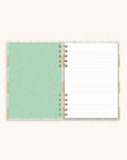 Cool & Creamy Harper Split-Spiral Notebook & Pen Set