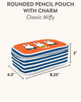 Classic Miffy Pencil Pouch with Charm