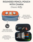 Classic Miffy Pencil Pouch with Charm