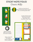 Classic Miffy Sticky Note Folio