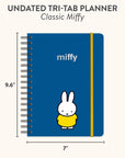 Classic Miffy Undated Tri-Tab Planner