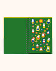 Classic Miffy Medium Spiral Notebook with Chenille Patch