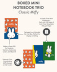 Classic Miffy Boxed Mini Notebook Trio