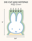 Miffy Green Die-Cut Mini Notepad