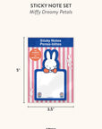 JuJuBe x Studio Oh Miffy Flower Fields Back-to-Campus Bundle - Be Light Tote Bag + Hardcover Notebook + Gel Pen Set + Sticky Notes