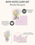 Blissful Bouquet Bow Note Card Set
