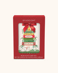 Bookish Christmas Bow Note Card Set