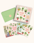 Grow with Me Thank You Note Card Set with Stickers