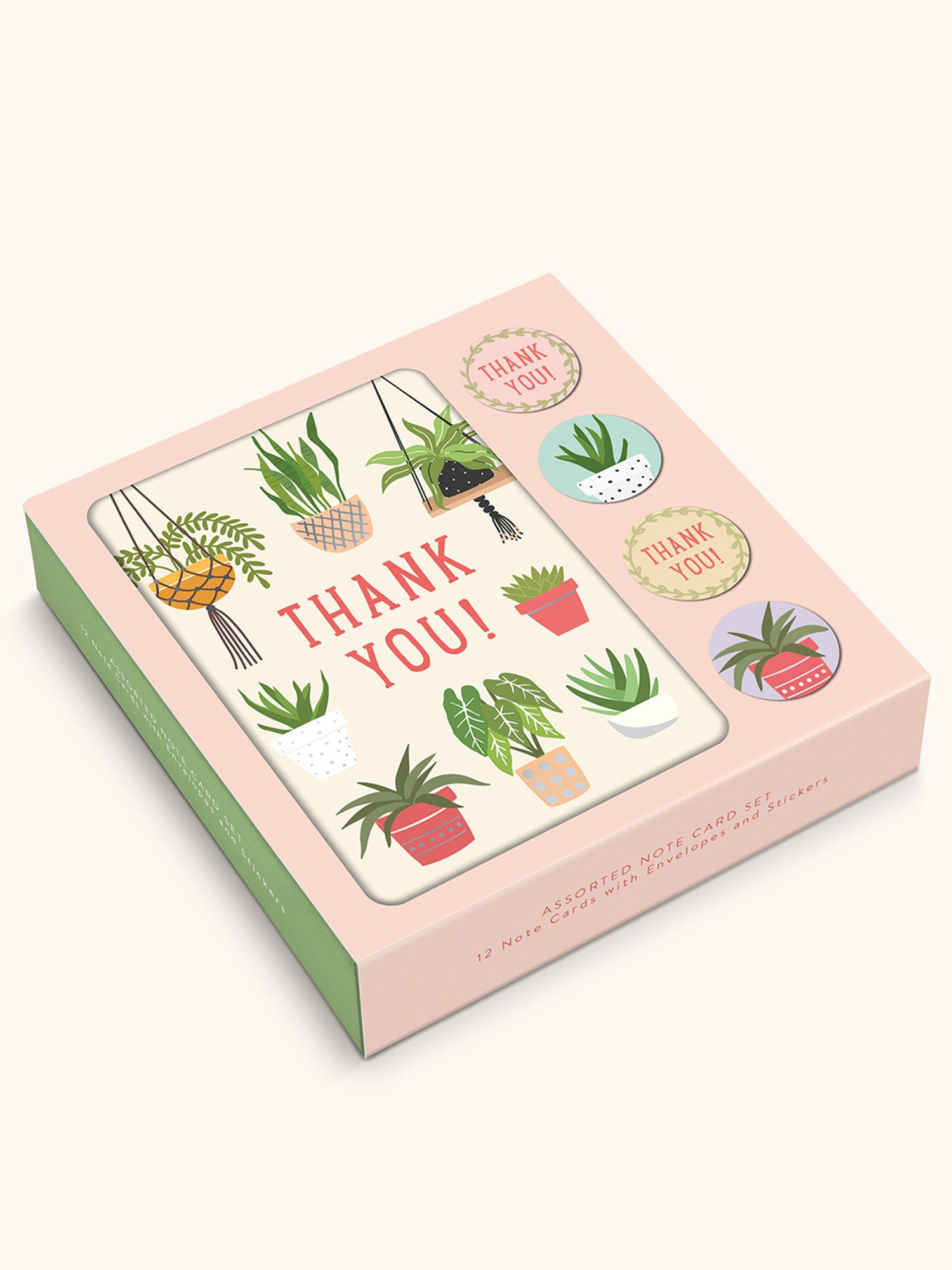 Grow with Me Thank You Note Card Set with Stickers – Studio Oh!