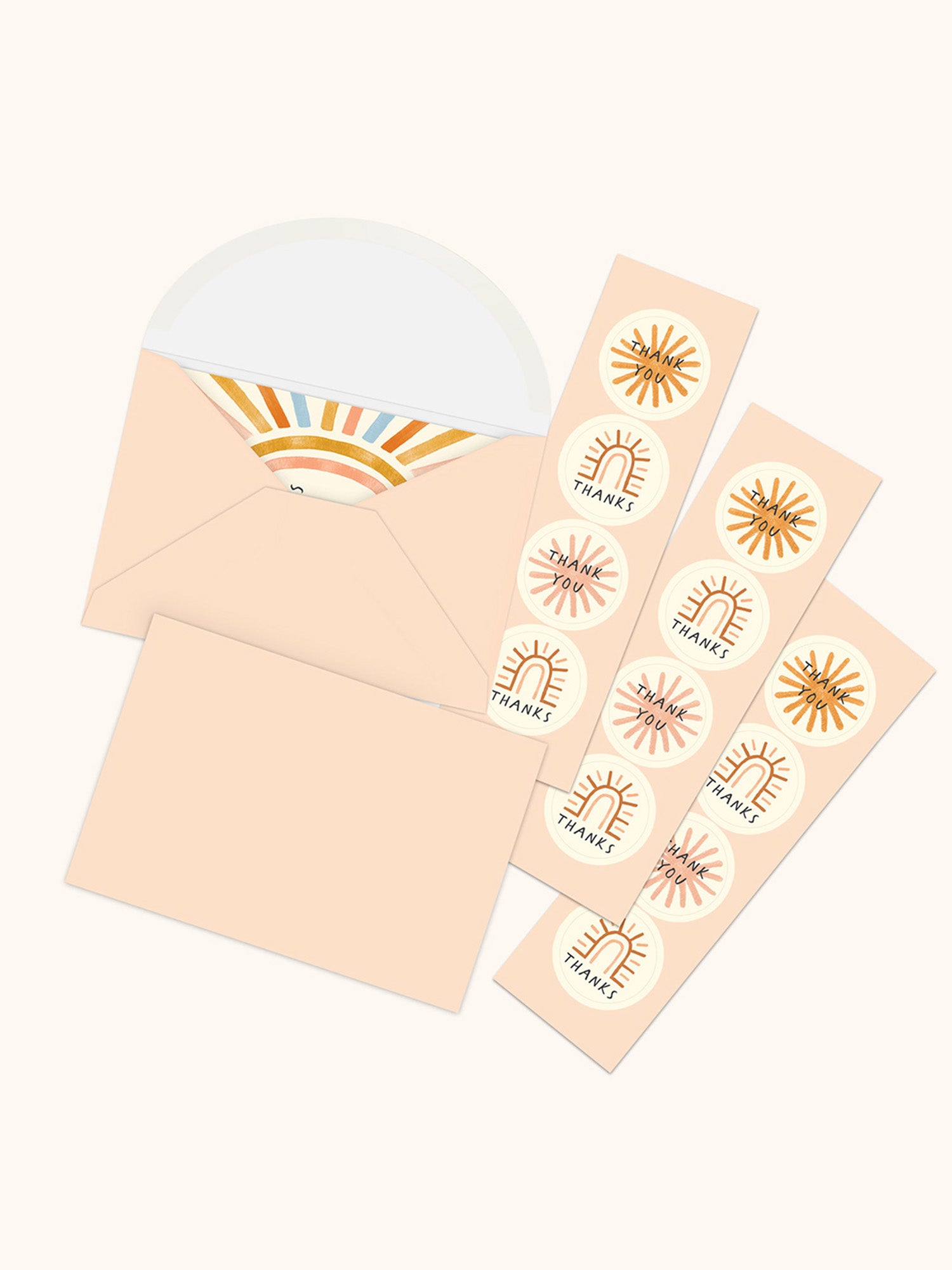Sunny Skies Note Card Set with Stickers – Studio Oh!