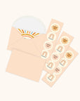 Sunny Skies Note Card Set with Stickers