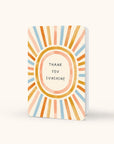 Sunny Skies Note Card Set with Stickers