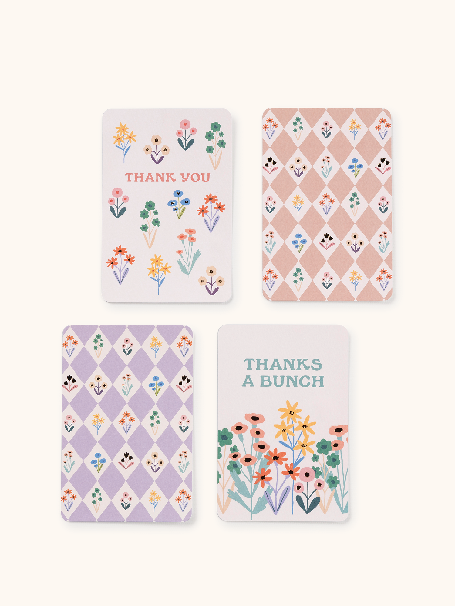 Meadow Lane Assorted Note Card Set with Stickers
