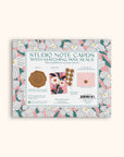 Blooming Reflections Note Card Set with Wax Seal