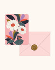 Blooming Reflections Note Card Set with Wax Seal